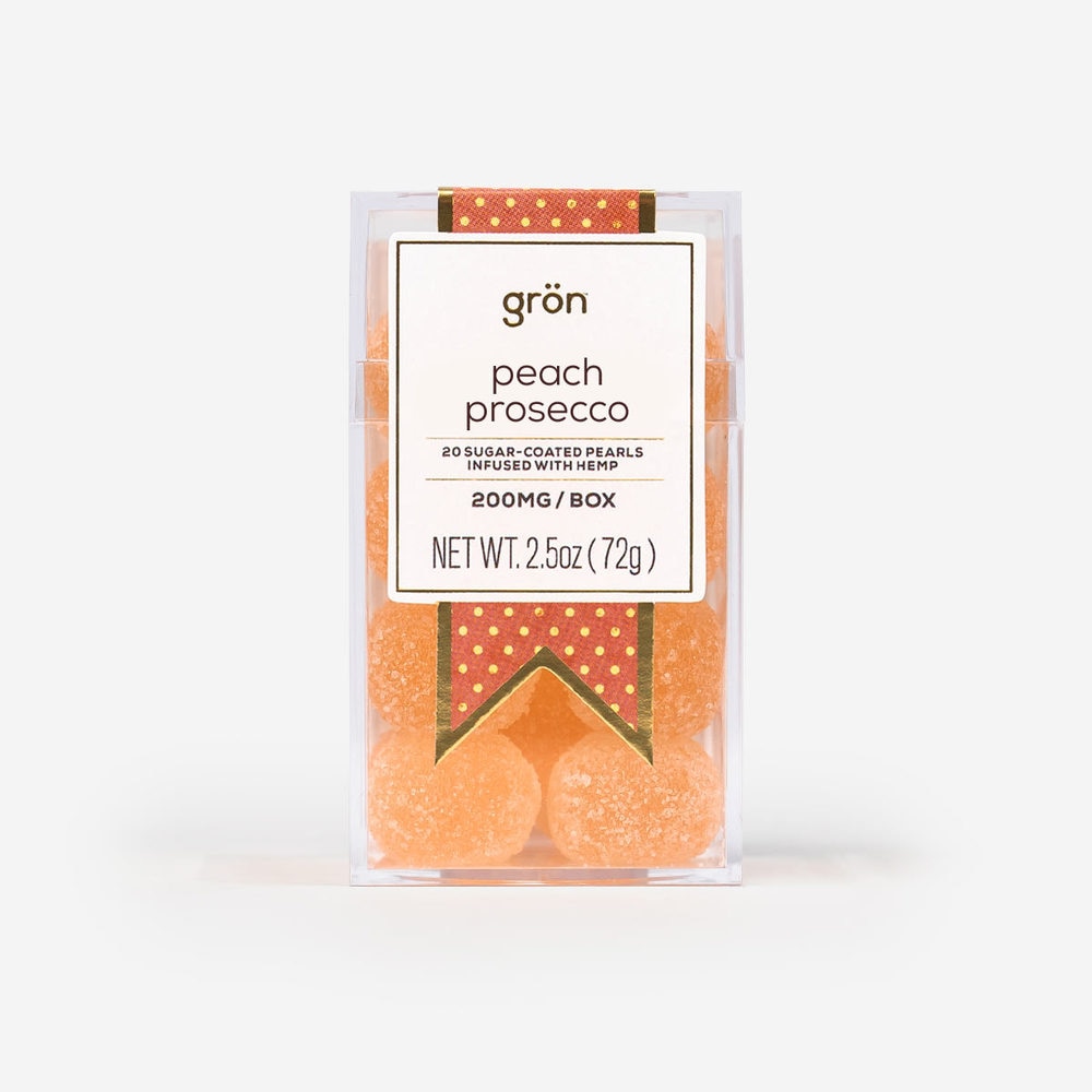 Gron CBD Peach Prosecco Pearls