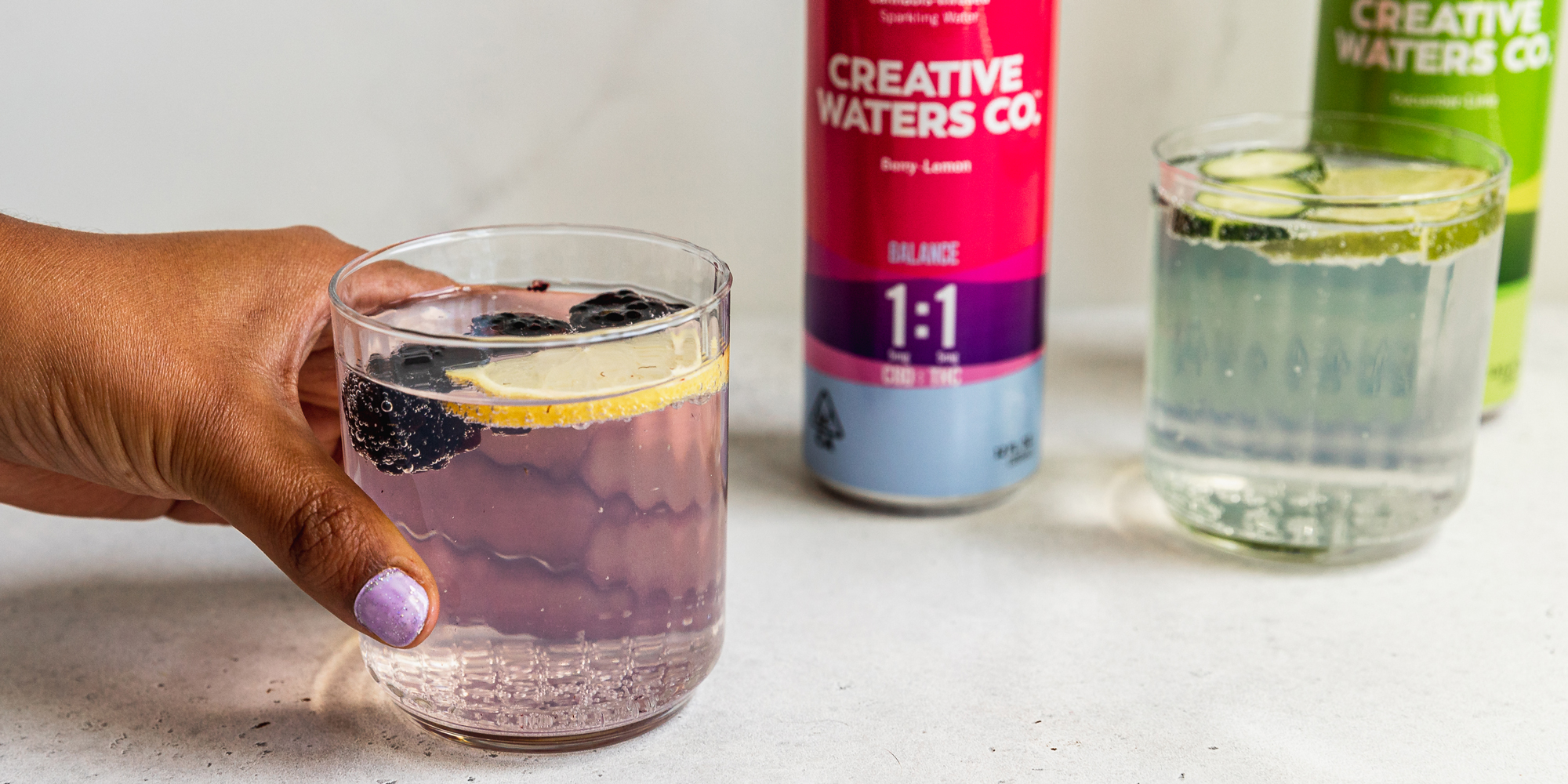 Creative Waters Co cannabis beverages