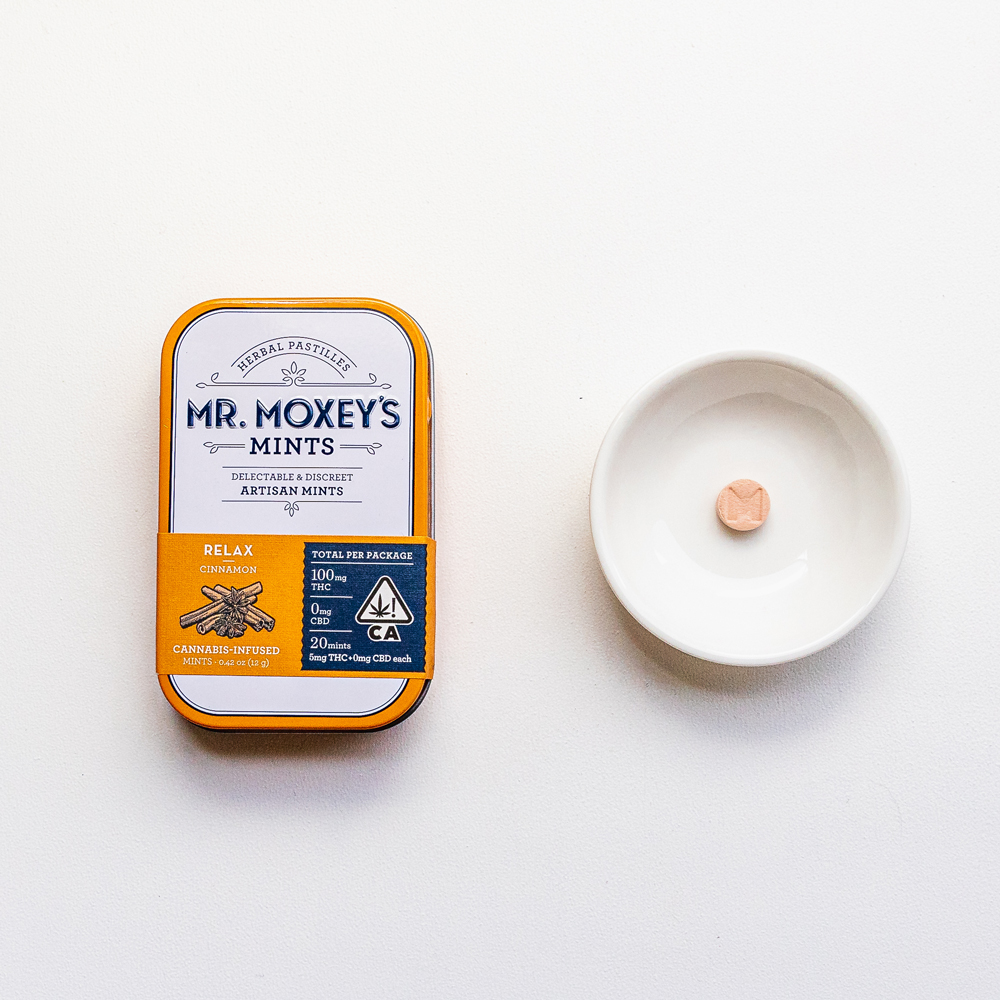 Mr. Moxey's Cannabis Mints Relax Cinnamon