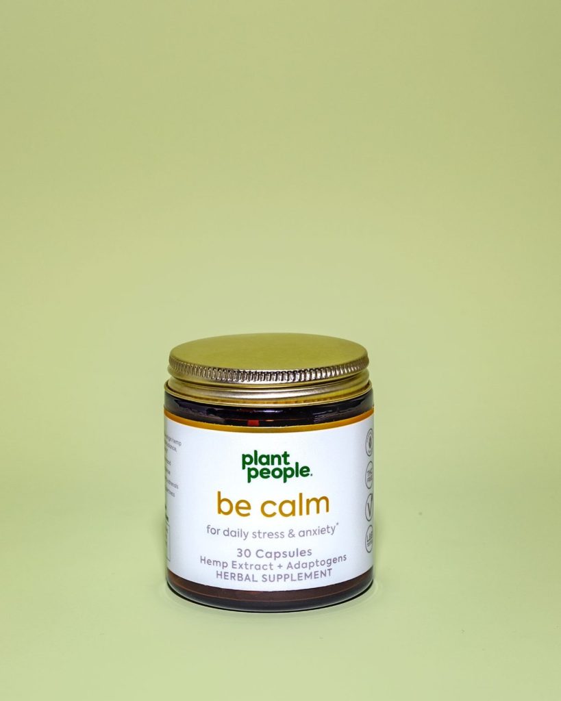 Plant People Be Calm CBD Capsules