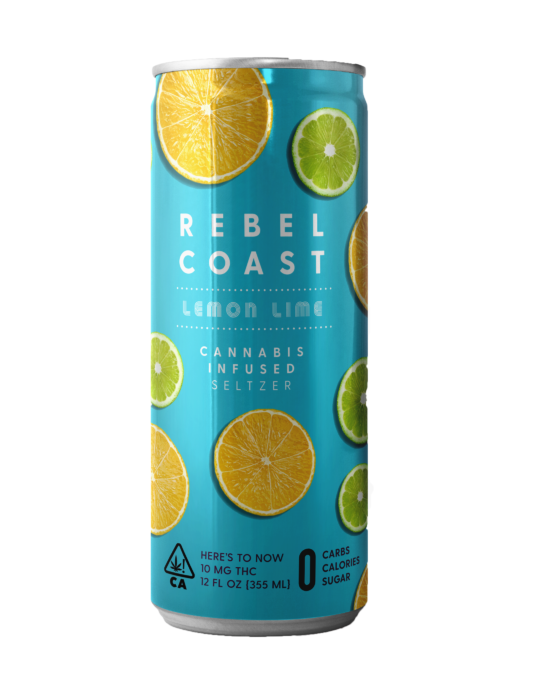 Rebel Coast Lemon Lime Cannabis Drink