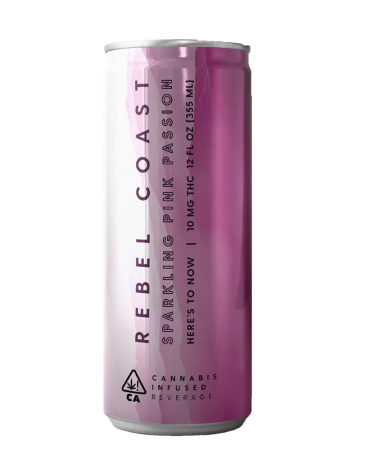 Rebel Coast Pink Passion Cannabis Infused Drink