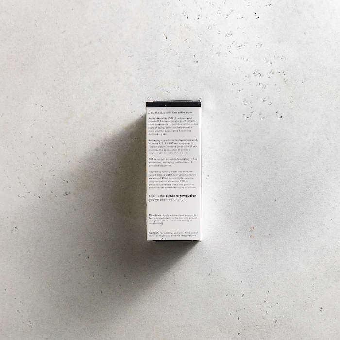 CBD anti-aging serum