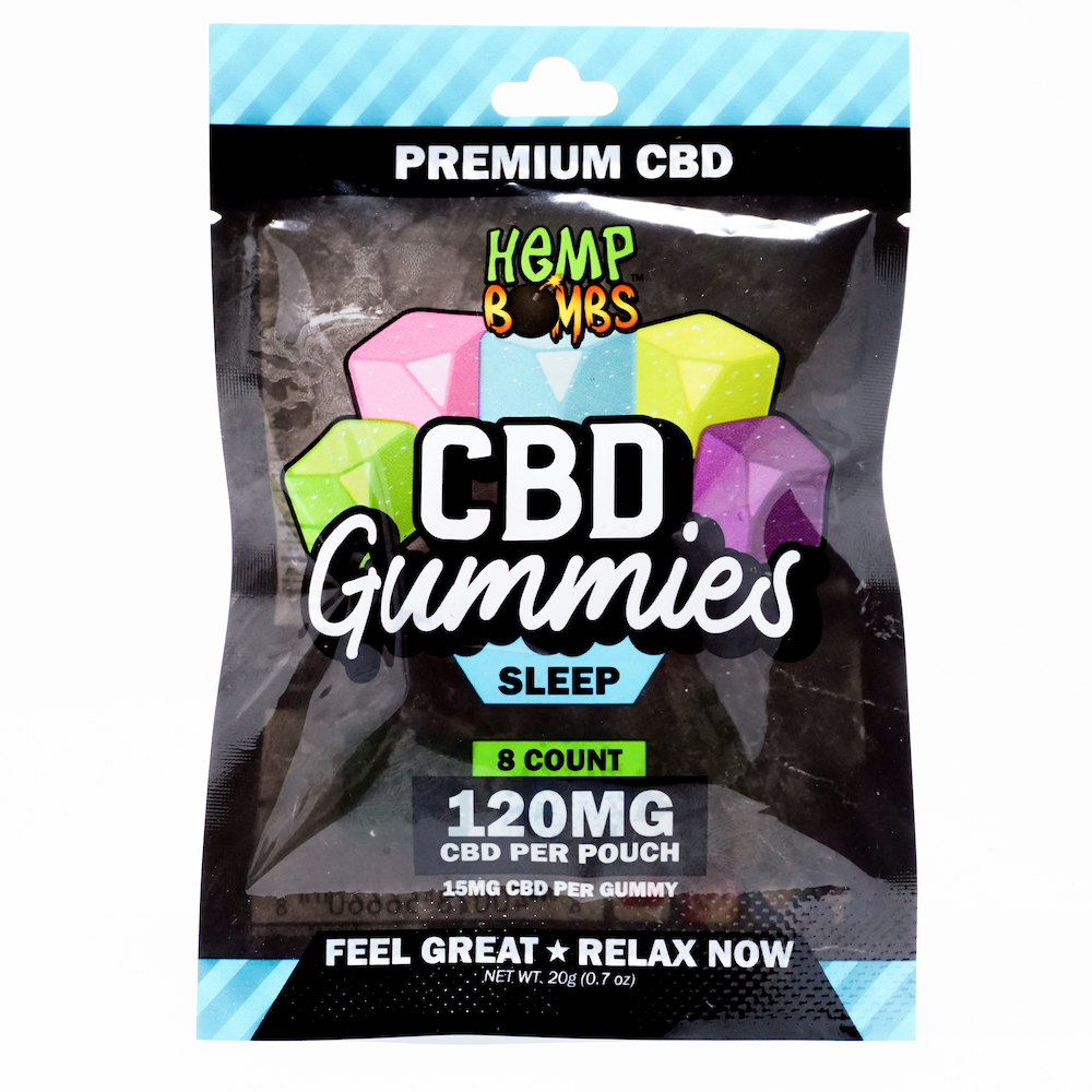 Hemp Bombs CBD sleep gummies