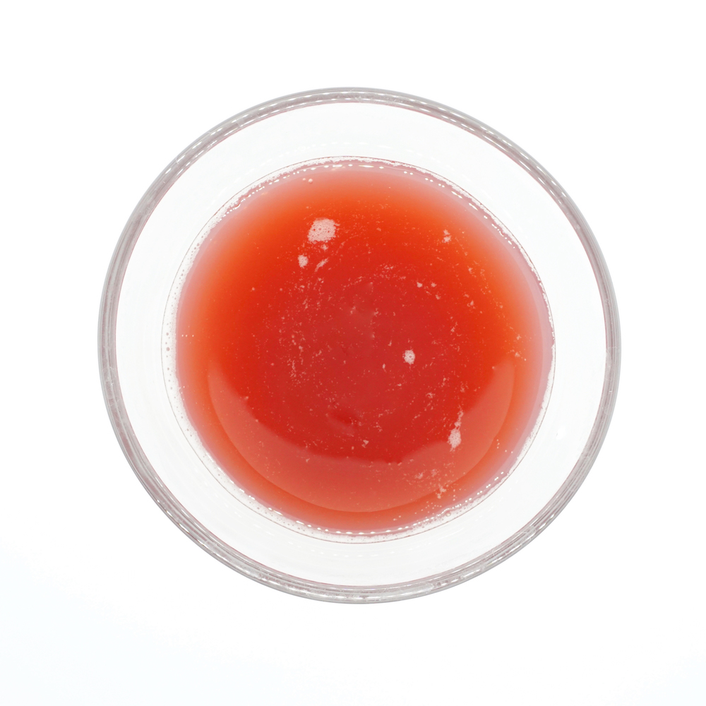 CBD infused beverage raspberry flavor