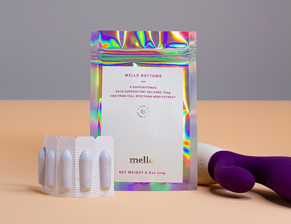 Mello Daily CBD-infused suppositories