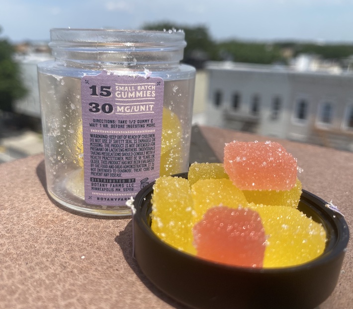 Gummies with 30mg delta-8 per gummy