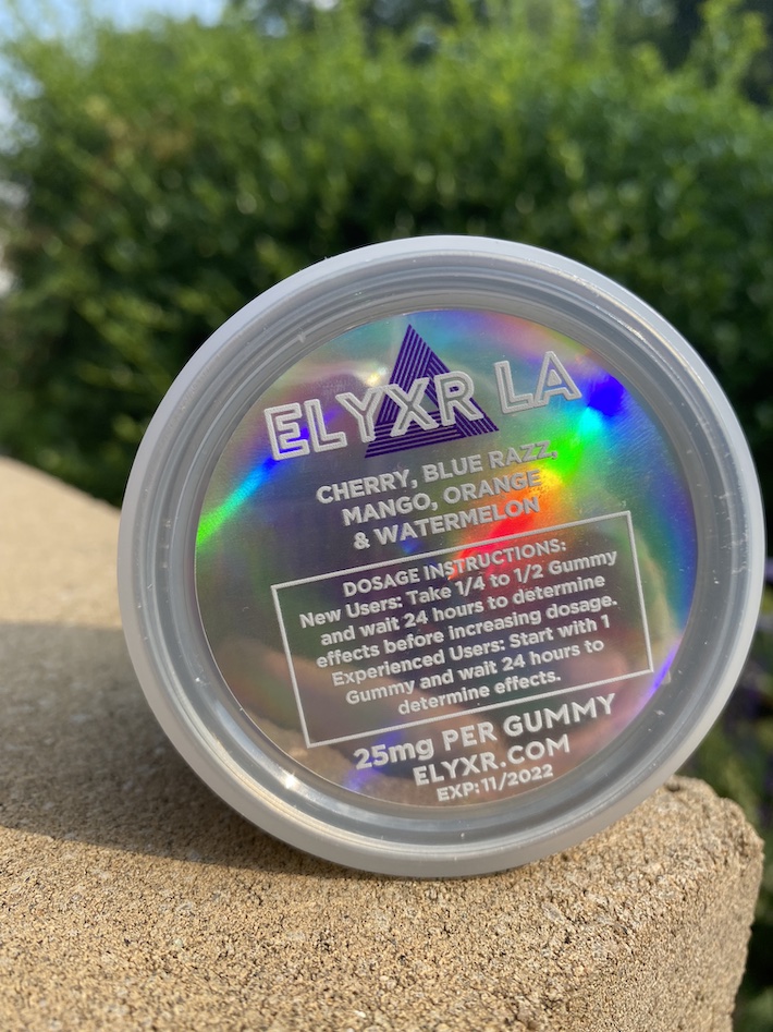 Elyxr packaging and labeling