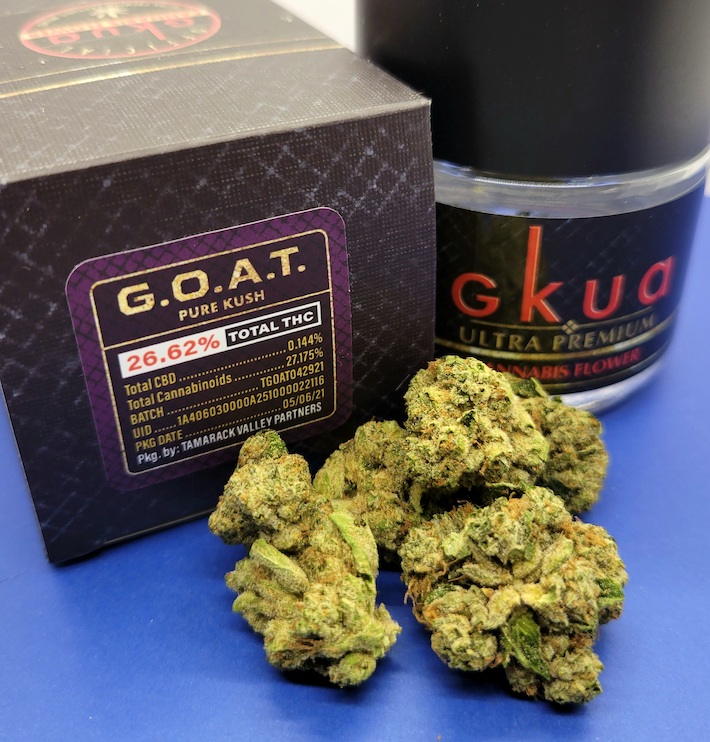 Gkua GOAT cannabis flower strain
