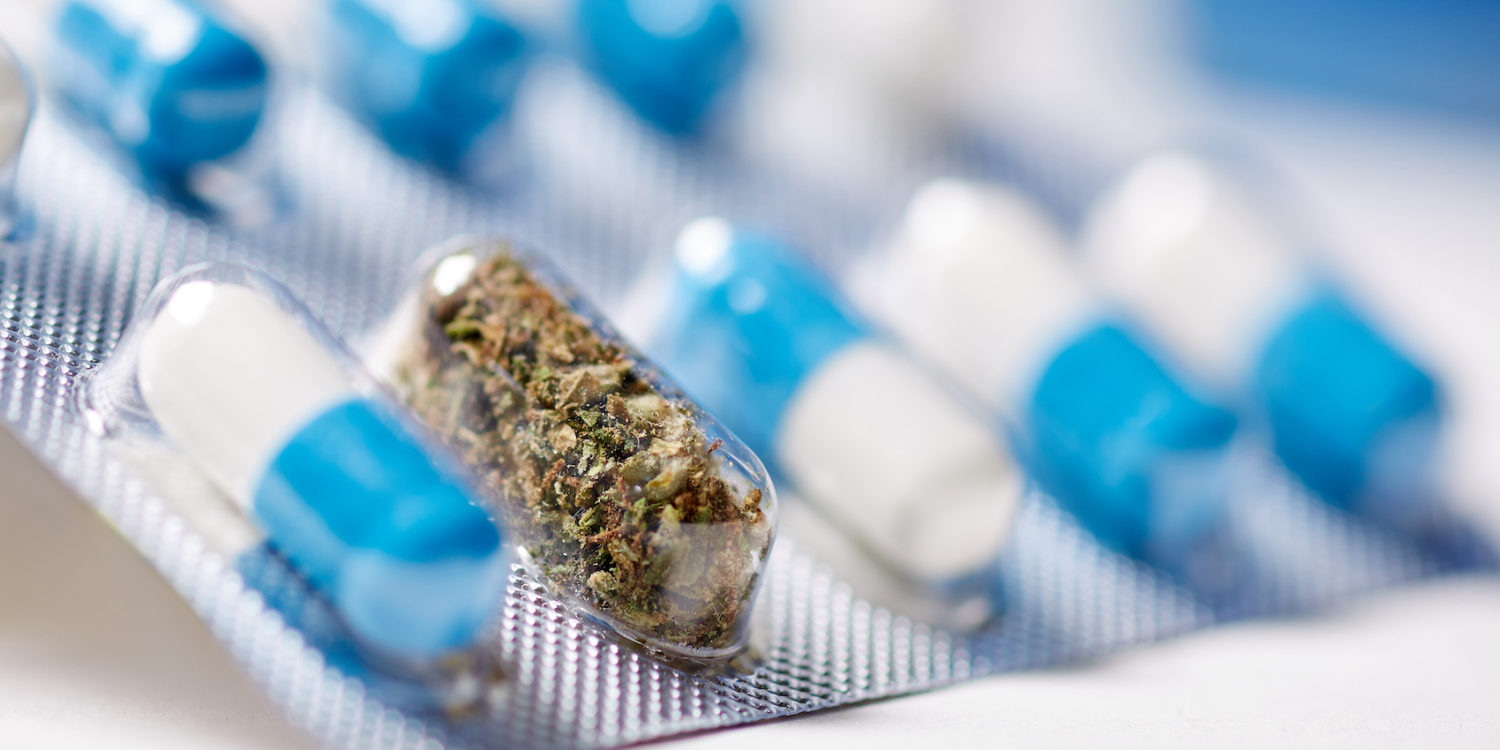 Replacing cannabis with prescribed medications