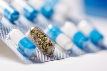Replacing cannabis with prescribed medications