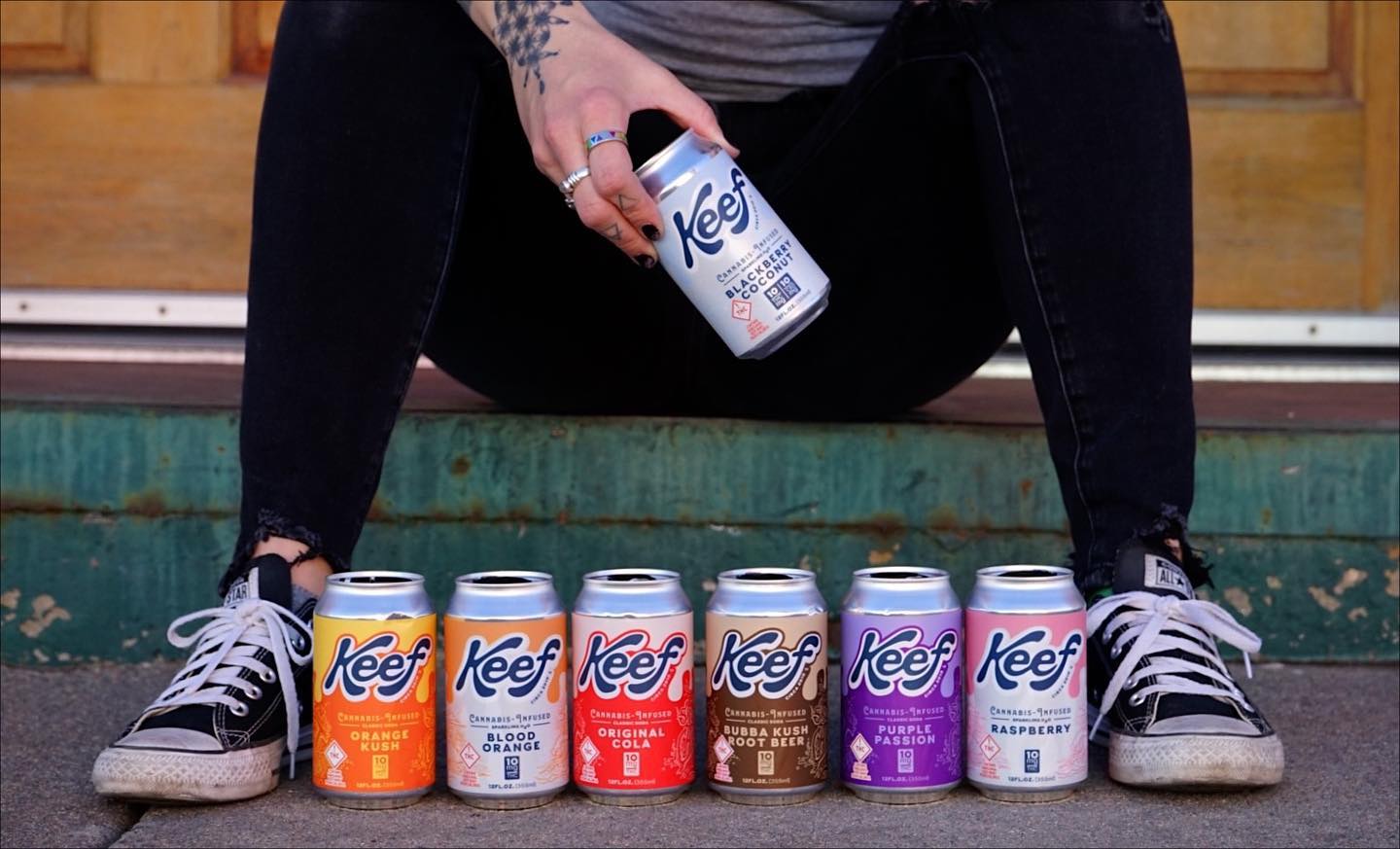 Keef Brands cannabis infused beverages