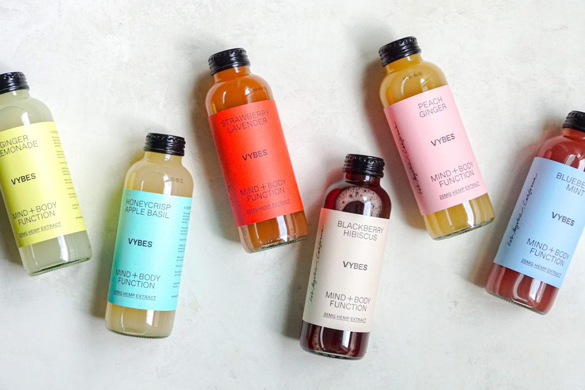 VYBES CBD infused drinks