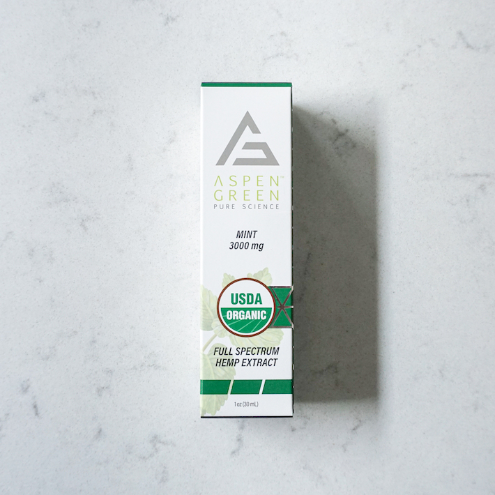 Aspen Green mint CBD oil