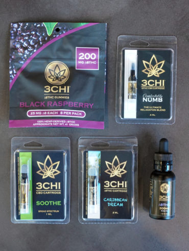 3Chi delta-8 products review