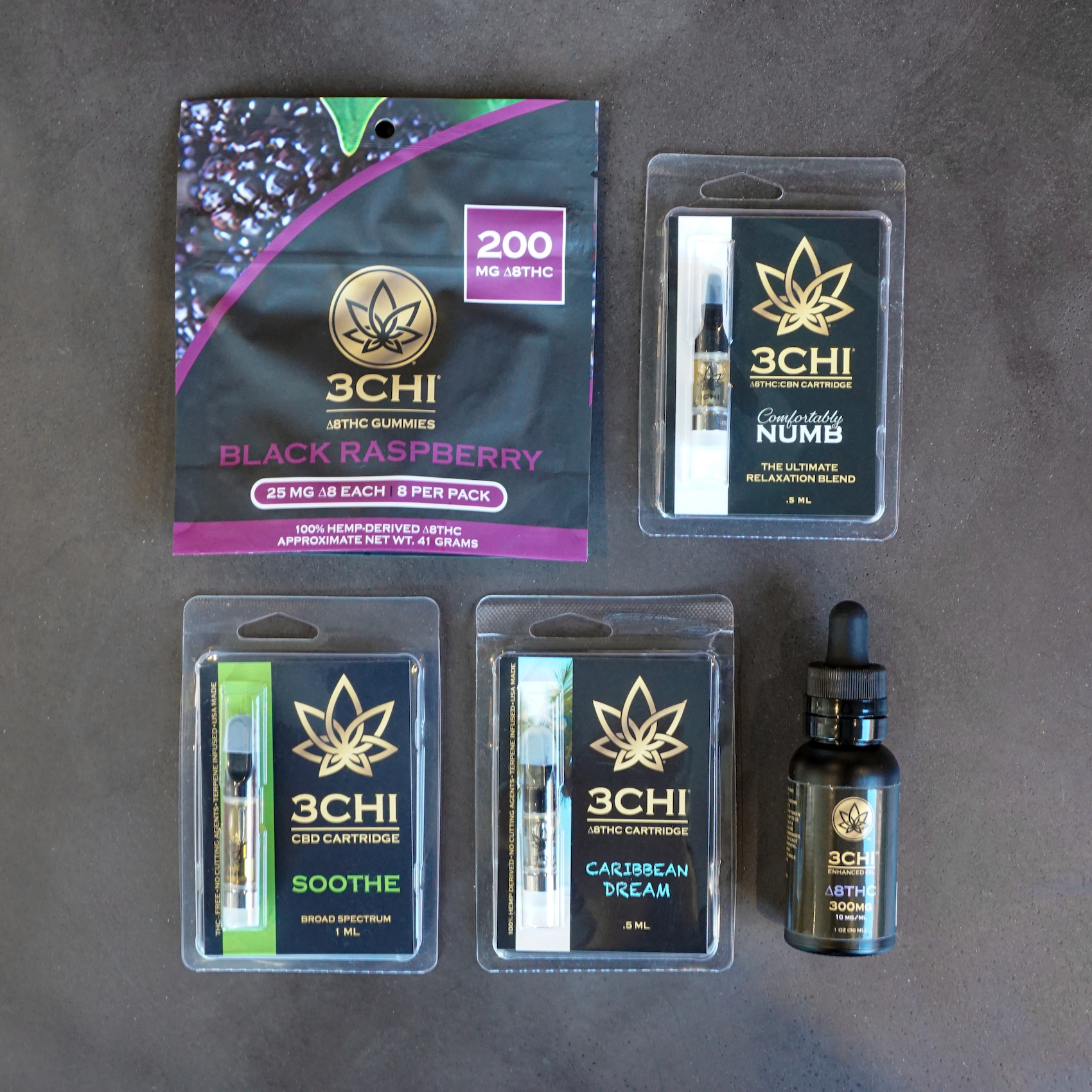 3Chi delta-8 products review