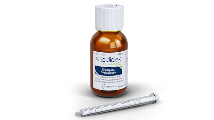 Epidiolex anti-seizure medication with CBD