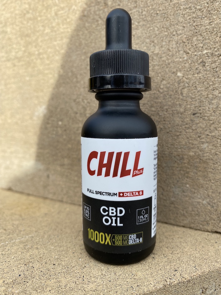 Chill Plus CBD oil with delta-8 THC