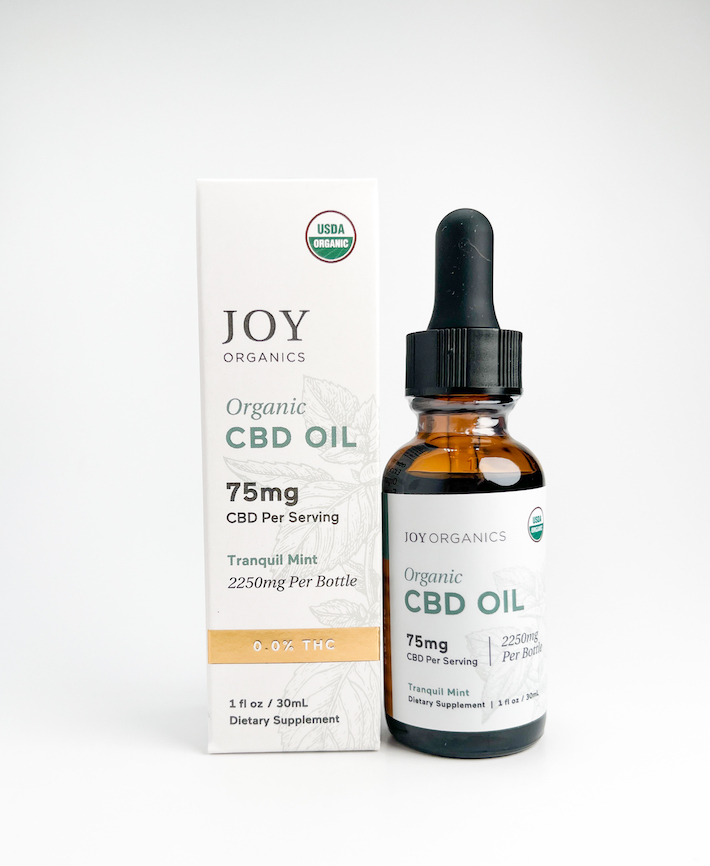Joy Organics THC-free CBD oil