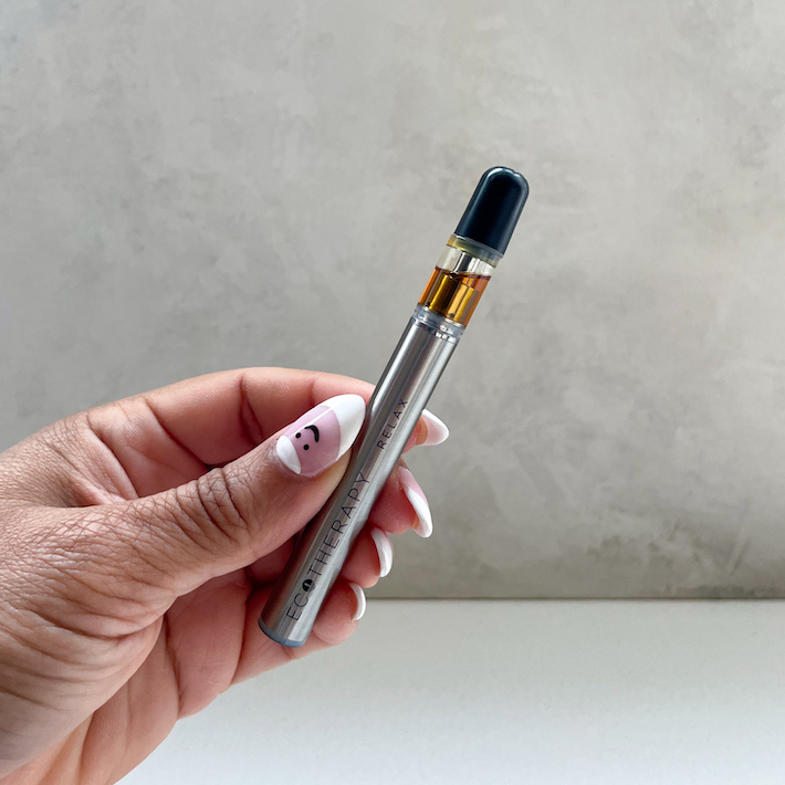 THC-free CBD vape pen for relaxing
