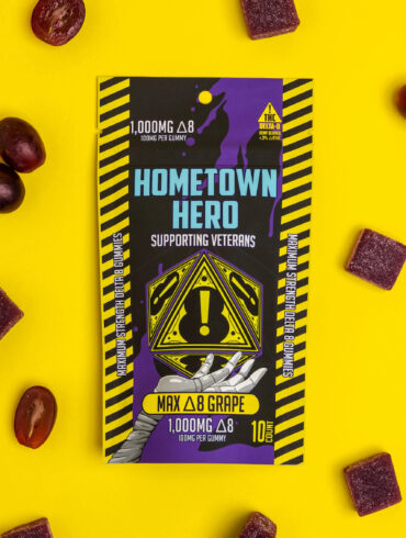 Hometown Hero CBD THC gummies products