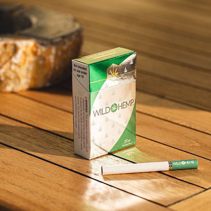 CBD cigarette we tested but don't recommend