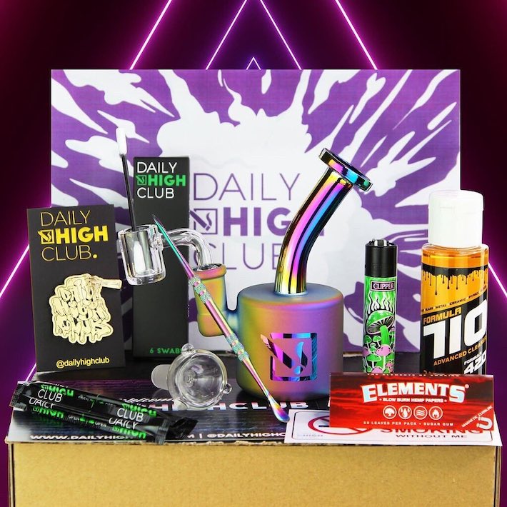 Daily High Club cannabis subscription box