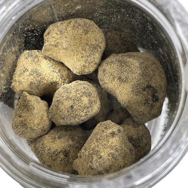 Delta-8 THC moon rocks made from indica strain