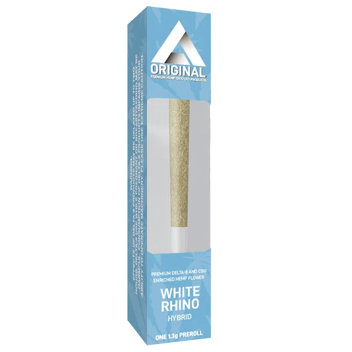Hybrid strain delta-8 pre-roll for pain and sleep