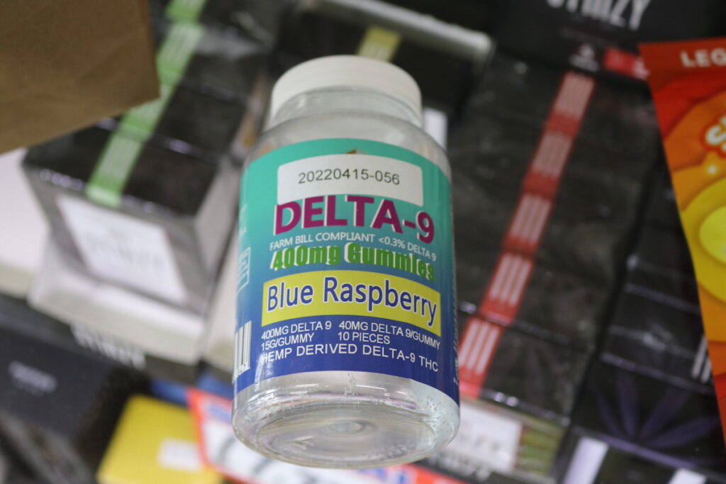 Hemp-derived delta-9 THC gummies