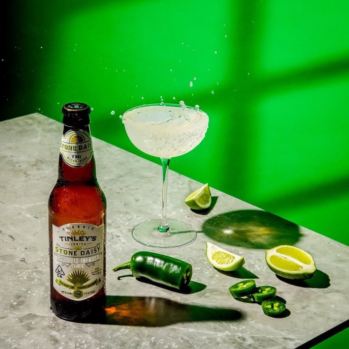 Cannabis infused tonic that looks like beer