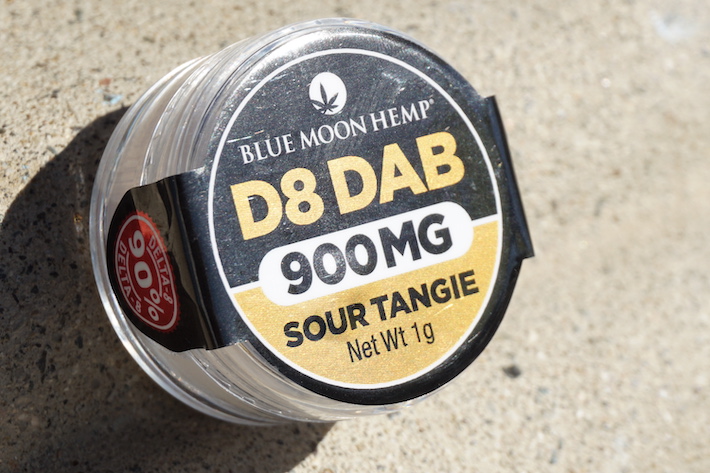 Delta-8 THC dab product with 900mg THC