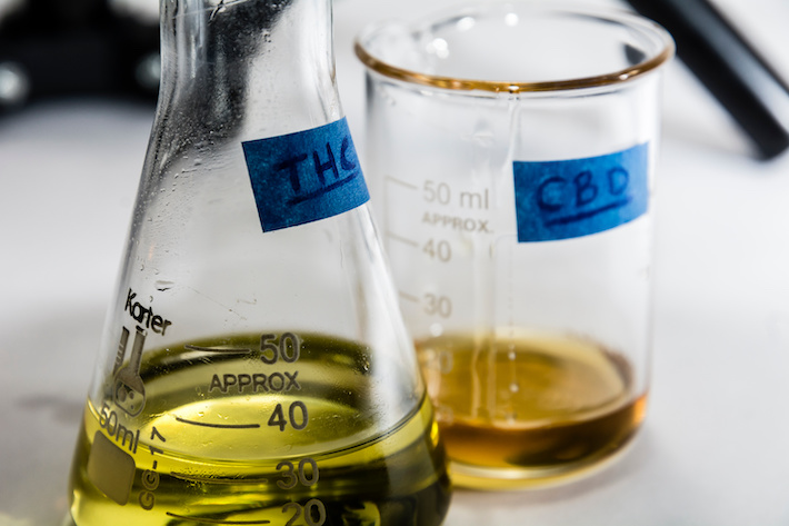 Making THC-O and THCP at a laboratory