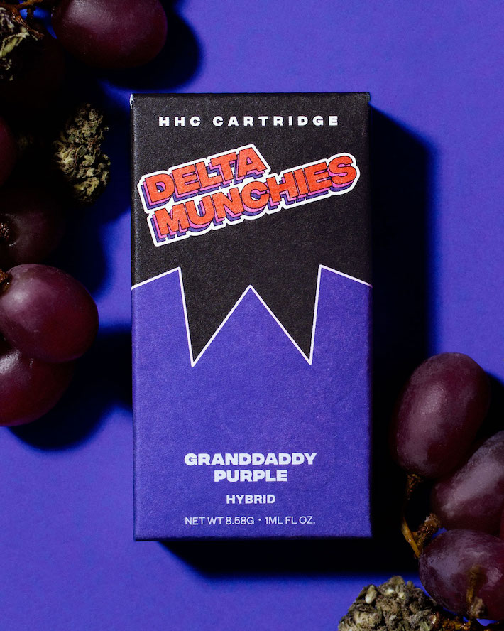 HHC cartridge grandaddy purple strain