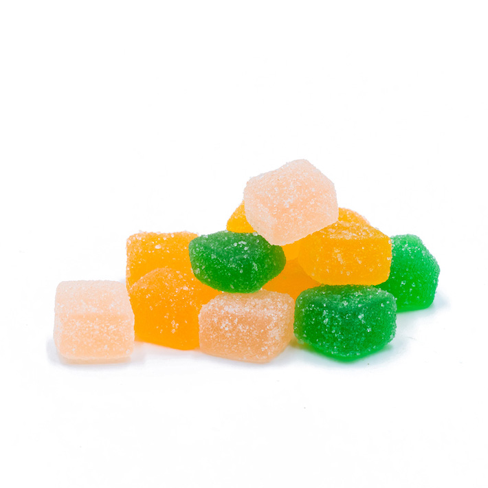 Organic delta-8 gummies with uplifting effects