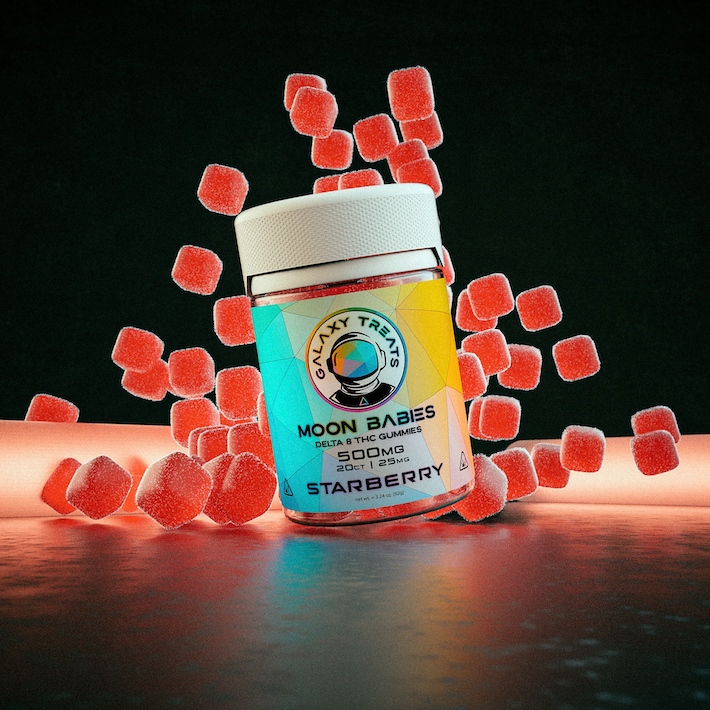 Award-winning delta-8 gummies product with great flavor