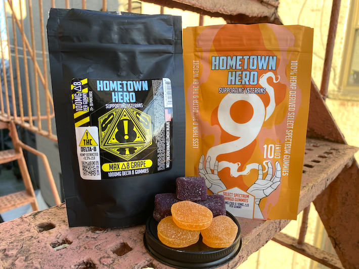 Hometown Hero CBD gummies products
