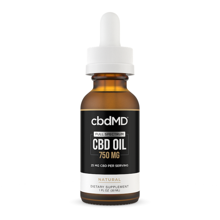 cbdMD full spectrum CBD oil with THC