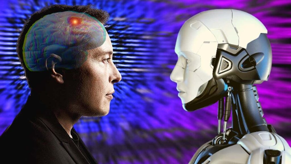 Elon Musk and AI computer