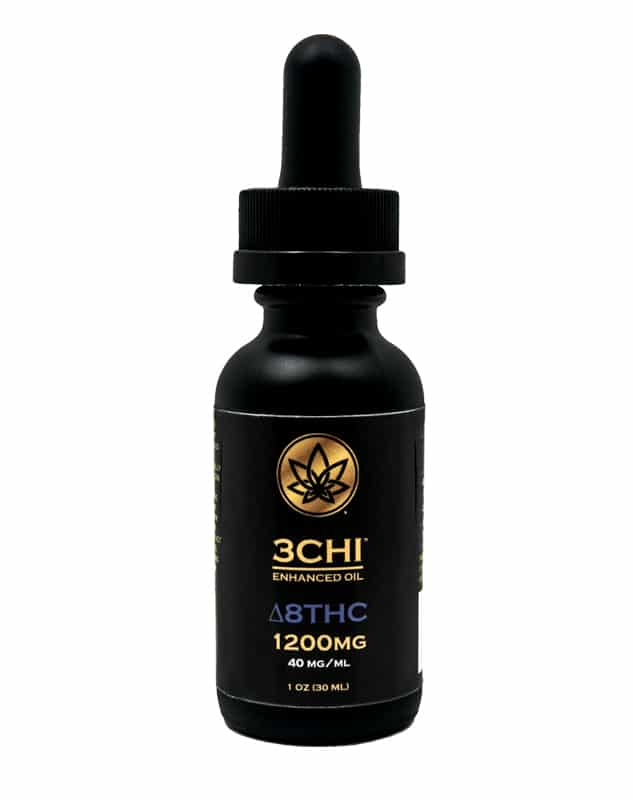 3Chi delta-8 tincture oil for relaxing and anxiety relief