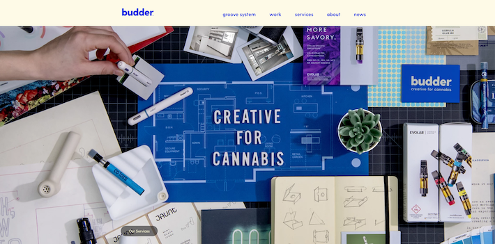 Budder creative agency for cannabis industry