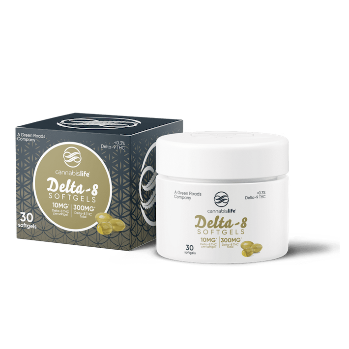 Premium quality delta-8 capsules products with 300mg THC