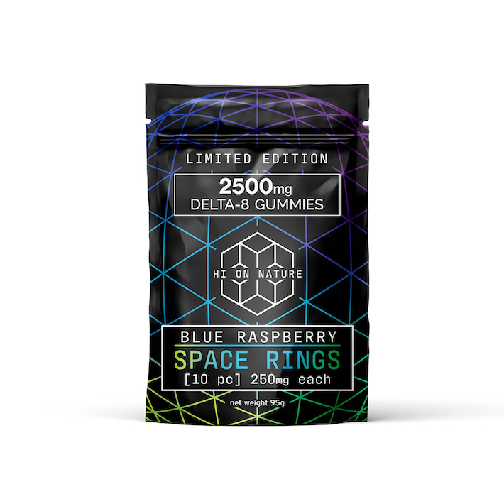 Extremely potent delta-8 gummies with 250mg per gummy