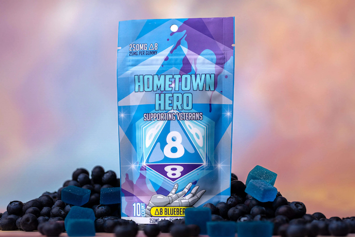 Hometown Hero delta 8 gummies with strong effects 