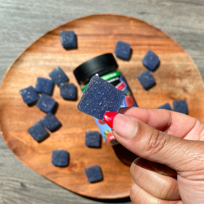 Testing delta-9 THC gummies for quality