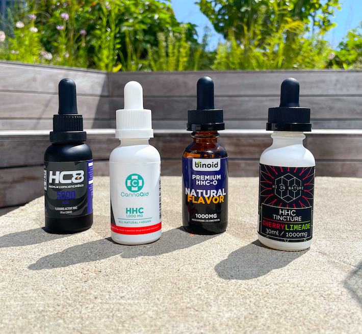 Comparing a variety of popular HHC tincture products
