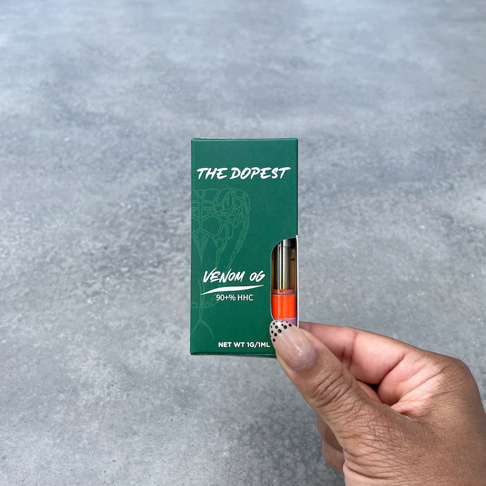 The Dopest HHC vape cartridge