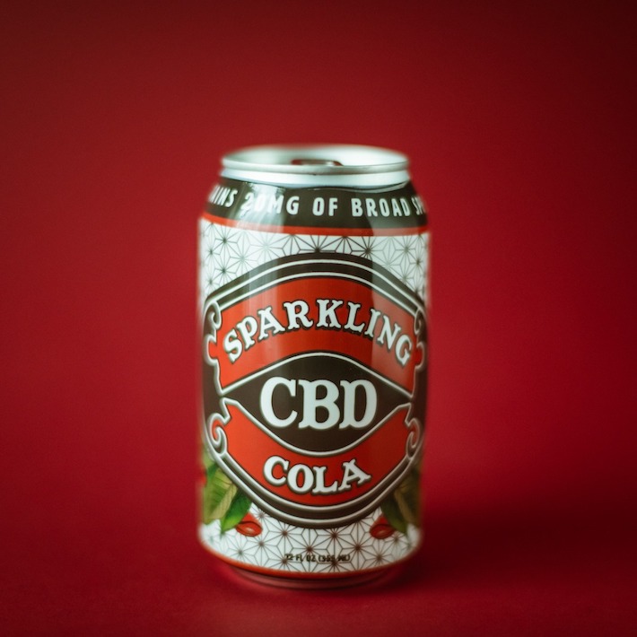 CBD soda with Cola flavor