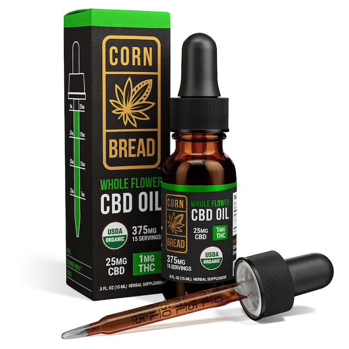 Organic CBD oil with THC