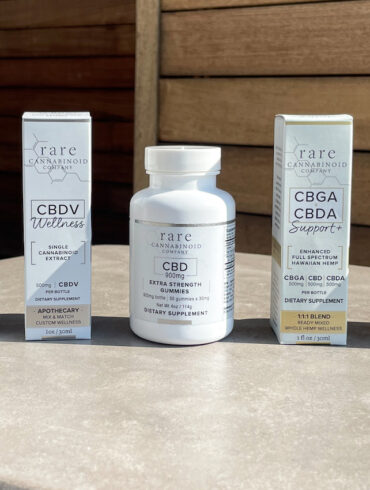 Rare Cannabinoid Company CBD and THC products